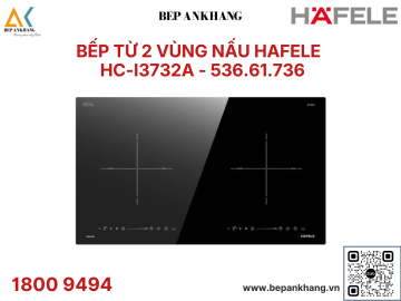 Bếp từ 2 vùng nấu Hafele HC-I3732A  536.61.736 - Made in Malaysia